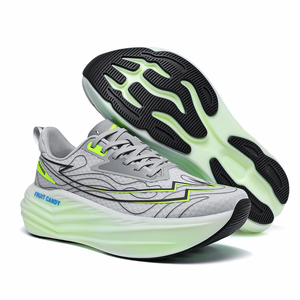Nuove scarpe da corsa maratona da <span class=keywords><strong>donna</strong></span> di alta qualità 37-45 per maglieria ad arco supporto Eva scarpe sportive fluorescenti per adulti all'ingrosso - Product Image 1