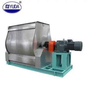 YUDA Stainless Steel Single-Shaft Feed Mixer For Animal Feed Project