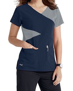 Uniforme d'impression pour personnel médical, infirmières et paramédicaux, vente en gros OEM, anti-rides - Product Image 4