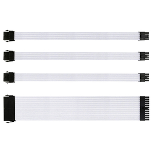 Kit de Extensión de Cables de Alimentación 24p/4+4p/6+2p, Cables PSU Personalizados con Funda, 18AWG - Product Image 1