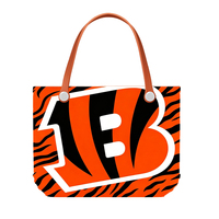 Sac de plage en EVA imprimé sur mesure 820g, cadeau pour les fans de football, sac de voyage imperméable de taille moyenne, promotionnel, vente en gros, OEM