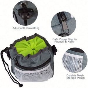 Portable Fabric Dog Treat Bag Outdoor Pouch Training Feeding Large Capacity Pet <b>Trainer</b> Waist Bag Snacks Usa Mairun823 Model - Product Image 5