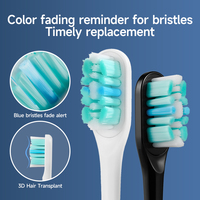 Brosse à dents électrique 2026 nouveau modèle personnalisé gratuit brosse à dents sonique souple 4P remplacement pour l'efficacité soins bucco-dentaires blanchiment
