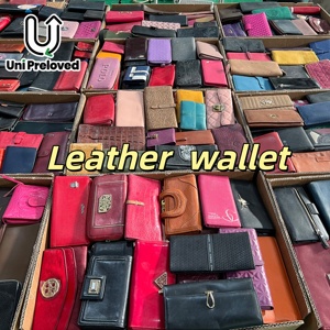 A11-2 Portefeuille en cuir véritable, sacs d'<span class=keywords><strong>occasion</strong></span>, vente en gros, styles mixtes unisexes, portefeuilles, porte-cartes, porte-monnaie, haute qualité - Product Image 5