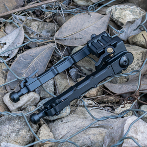 Chất lượng cao Matte đen hợp kim nhôm phạm vi núi V9 Puls QD Chiến thuật Bipod Tripod thế hệ mới săn bắn phụ kiện - Product Image 1