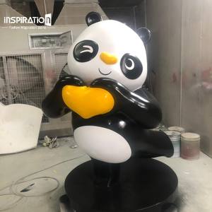 Escultura Moderna <span class=keywords><strong>de</strong></span> Animales en Fibra <span class=keywords><strong>de</strong></span> Vidrio para Zonas <span class=keywords><strong>de</strong></span> Comida en Centros Comerciales, Comedores y Áreas <span class=keywords><strong>de</strong></span> Comida Informal - Product Image 6