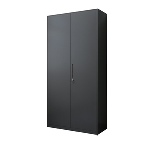 Armoire de rangement métallique d'usine, classeur en acier, armoire métallique multi-étagères avec portes vitrées - Product Image 3
