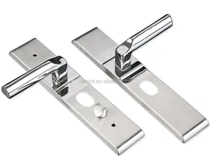 2020 Baru Desain Klasik Cina Pintu Menangani Privasi Stainless Steel Pintu Keamanan Interior Mewah Zinc Alloy Pintu Handle Lock