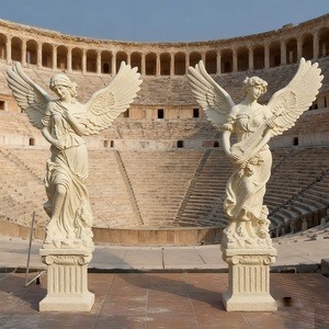 Grande Statua Personalizzata in Resina di Angelo Dea, Resistente alla Corrosione, Stile Tradizionale per Decorazione Spirituale - Product Image 2