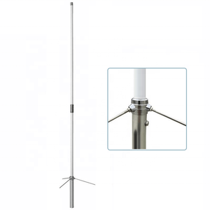 เสาอากาศสื่อสารแบบฐาน F22 VHF ไฟเบอร์กลาส กำลังขยายสูง 136-174mhz - Product Image 1