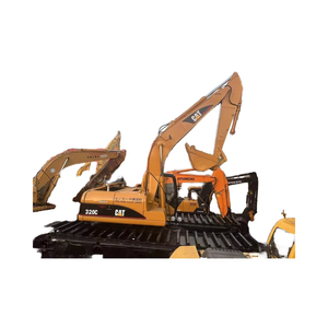 รถขุดตีนตะขาบ Caterpillar 320C มือสอง ราคาประหยัด น้ำหนัก 20 ตัน รุ่นปี 2019 กำลัง 120 กิโลวัตต์ พร้อมปั๊มและเครื่องยนต์เดิมจากโรงงาน ขาย - Product Image 1