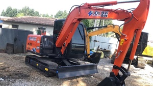 Excavatrice sur chenilles Hitachi ZX60 d'occasion de 6 tonnes, avec composants d'origine, entièrement testée, engin de terrassement hydraulique à vendre - Product Image 2