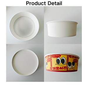 Xiamen Eco Friendly ciotola di induzione per il fornello istantaneo di <span class=keywords><strong>Ramen</strong></span> 1300ml personalizzato riscaldamento a induzione ciotola di carta per Noodle zuppa di riso Oden - Product Image 3