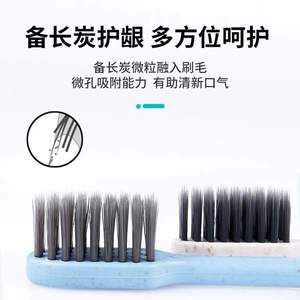 Spazzolino da Denti Personalizzato in Morbido Nylon con Testina Larga Cappuccio Protettivo e Manico Monouso in PP per Igiene Orale Domestica - Product Image 5