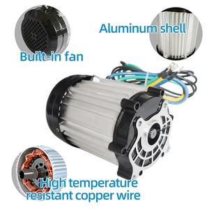 60-72v 고출력 <span class=keywords><strong>DC</strong></span> 브러시리스 모터 3000W 외부 18-치아 사각 웨이브 Dcbl 모터 수리 전기 세발 자전거, 지게차, 등 - Product Image 4