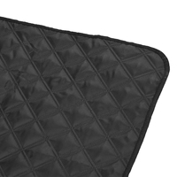 Couverture de pique-nique à ultrasons pour l'extérieur, grande plage, camping, randonnée, imperméable, simple face, petite abeille