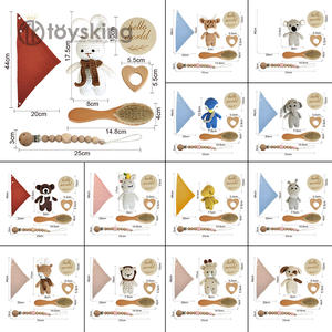 Vente en gros <span class=keywords><strong>de</strong></span> fournitures pour nouveau-nés Brosse en bois Serviette <span class=keywords><strong>de</strong></span> <span class=keywords><strong>bain</strong></span> Cadeau pour bébé Ensemble <span class=keywords><strong>de</strong></span> <span class=keywords><strong>bain</strong></span> - Product Image 5