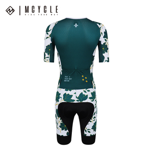 <span class=keywords><strong>Combinaison</strong></span> de triathlon pour femmes Mcycle Custom Pro Team Dynamic Bike Bicycle Speed Skin Jumpsuit for Sports Usage - Product Image 5