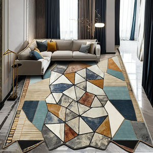 Alfombras Turcas Elegantes, Hechas a Máquina, de Poliéster, con Diseño Floral, Antimicrobianas, Decoración para el Hogar, Alfombras de Lujo Personalizadas OEM, Turquía - Product Image 3