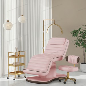 Nueva Cama Eléctrica para Pestañas con 3 Motores, LED Inferior, Masaje Facial, Mueble de Salón de Belleza, Mesa de Masaje, Cama para Pestañas - Product Image 4