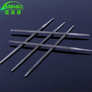 Lanbaolu Round <b>File</b> 150mm 5mm Steel For Non Ferrous Metals Manual Tool - Product Image 2