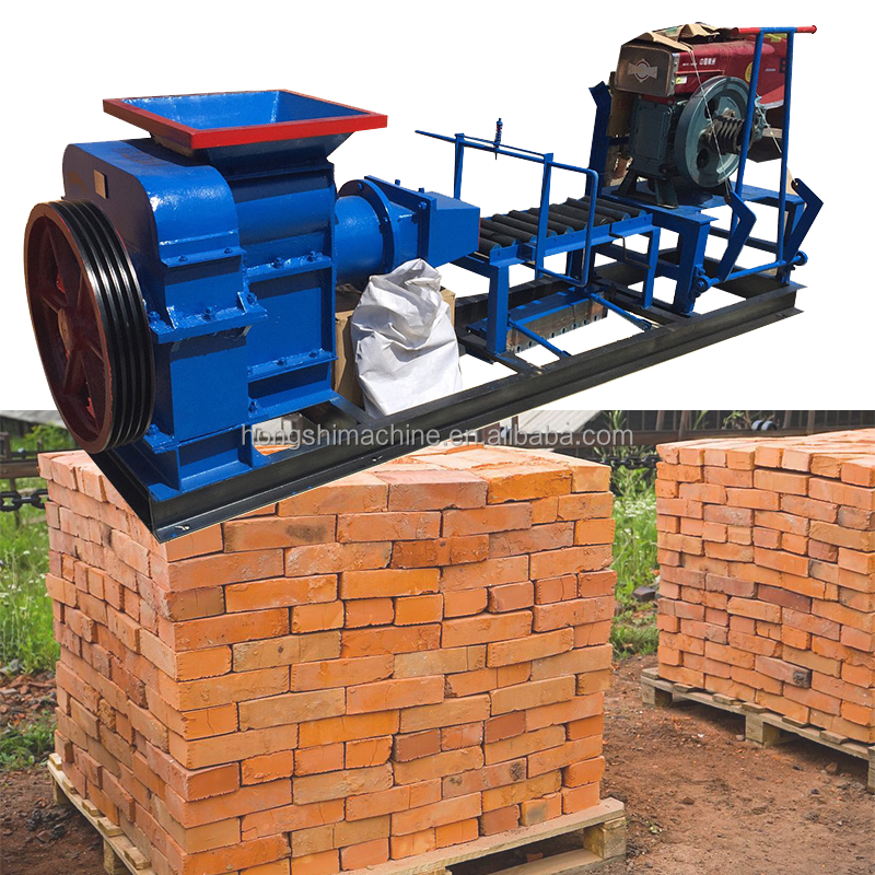 Automatic Red Clay Hollow Brick Making Machinery Professional Equipment Soil Cement Block Making Machine