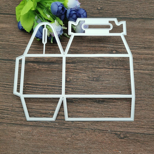 Fustelle in Metallo Placcato Argento di Grandi Dimensioni per Scrapbooking, Design Personalizzato per Confezioni Regalo, Dolci e Torte - Product Image 2
