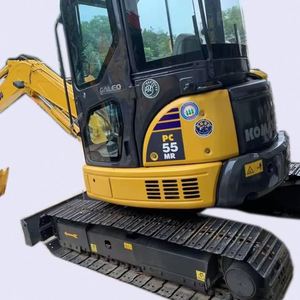 รถขุดขนาดเล็ก Komatsu PC55 มือสองจากจีน เครื่องจักรอุตสาหกรรม 5.5 ตัน พร้อมเครื่องยนต์ Cummins มอเตอร์เกียร์ ได้รับการรับรองมาตรฐาน CE - Product Image 1
