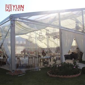Tente de réception de luxe en PVC transparent pour événements extérieurs, mariages et fêtes, capacité 200 à 500 personnes - Product Image 4
