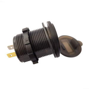 Ổ Cắm Sạc Nhanh <span class=keywords><strong>DC</strong></span> <span class=keywords><strong>12V</strong></span> <span class=keywords><strong>2</strong></span> Cổng <span class=keywords><strong>USB</strong></span> C Cho Xe Hơi Vôn Kế Chống Nước Bộ Chuyển Đổi Ổ Cắm Xe Hơi Bộ Sạc <span class=keywords><strong>Usb</strong></span> Kép - Product Image 2