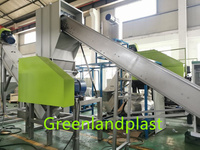 Greenlandplast Film LDPE Machine à Laver LDPE Réservoir Flottant Film HDPE Machine à Laver Déchets Plastique