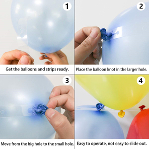 Kit d'<span class=keywords><strong>arche</strong></span> double face 5M Bande de guirlande Ruban en latex Accessoires <span class=keywords><strong>pour</strong></span> ballons Colle Globos Accessoire <span class=keywords><strong>pour</strong></span> ballons à cordes - Product Image 2