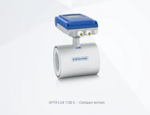 เครื่องวัดการไหลแบบดิจิตอลอิเล็กโทรแมกเนติก Krohne-OPTIFLUX 1100 ของแท้ใหม่ 100% วัสดุ 316L SST ช่วงการวัด 50-5000  คุณภาพดีที่สุด สำหรับน้ำและน้ำมัน - Product Image 3