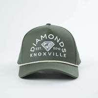 Gorras Snapback de 5 Paneles Hechas a Medida, Color Verde, Tela 100% Algodón, Gorra de Golf con Logotipo Personalizado, Gorras de Béisbol