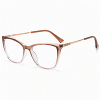 Monture de lunettes œil-de-chat en acétate, vente directe usine, 8 couleurs disponibles, grandes lunettes optiques carrées, vente en gros