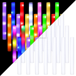 Bâton <span class=keywords><strong>lumineux</strong></span> en <span class=keywords><strong>mousse</strong></span> LED RVB pour DJ, discothèque, concerts, fêtes de remise de diplômes, fournitures de fête néon en vrac pour - Product Image 6