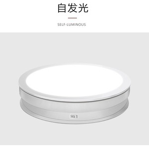 แท่นโชว์ไฟ LED แบบกำหนดเองสำหรับของตกแต่ง พร้อมฐานหมุนและแท่นเรืองแสง - Product Image 2
