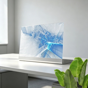 หน้าจอ <span class=keywords><strong>OLED</strong></span> ขอบบางเฉียบ ขนาด 30 นิ้ว ความโปร่งแสง 43% สำหรับพื้นที่ค้าปลีกสมัยใหม่ สำนักงาน ผสานรวมอย่างลงตัวกับลิฟต์ แอนิเมชั่น ร้านค้าปลีก - Product Image 1