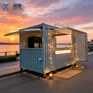 3.5M集装箱厨房定制户外集成商用厨房，配有不锈钢设备 - Product Image 2