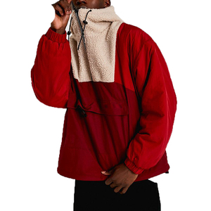quarter zip windbreaker mens