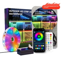 Barre lumineuse LED décorative pour TV avec contrôle intelligent par application, synchronisation musicale, effet de poursuite et RGBIC DIY