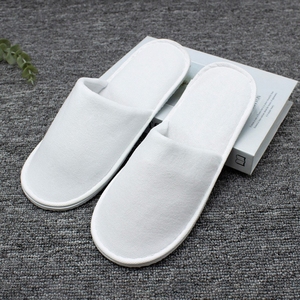 EastWest, zapatillas de hotel desechables personalizadas de forro polar de Coral ecológicas biodegradables de alta calidad y baratas para mujeres y hombres - Product Image 2