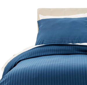 Literie d'hôtel <span class=keywords><strong>housse</strong></span> <span class=keywords><strong>de</strong></span> <span class=keywords><strong>couette</strong></span> ensemble <span class=keywords><strong>de</strong></span> draps <span class=keywords><strong>de</strong></span> lit 1cm rayure <span class=keywords><strong>blanc</strong></span> <span class=keywords><strong>gris</strong></span> 8 pièces Collection plaine géométrique Floral pour - Product Image 1