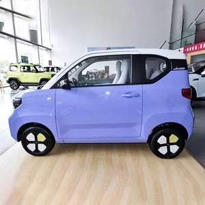 سيارة صينية رخيصة سيارات تعمل بالطاقة الجديدة صغيرة من Wuling للبالغين سيارة صغيرة من Ev