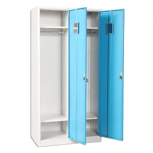 KD 2 portes en acier coloré, casier à vêtements, bas prix, armoire suspendue avec étagère, livraison gratuite