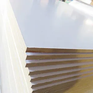 High Quality wood Sheets MDF White Melamine Board MDF For Furniture