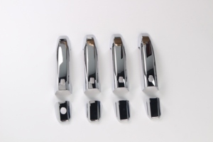 Couvercles de poignée de porte chromés de haute qualité avec <span class=keywords><strong>4</strong></span> trous de serrure intelligents pour <span class=keywords><strong>Chevrolet</strong></span> Suburban /Tahoe GMCSierra2500HD/3500HD - Product Image 4