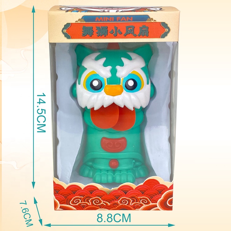 Портативный ручной мини-веер, танцевальный вентилятор для льва