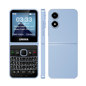 U-Hình dạng bản lề gấp thiết kế 2.5 inch màn hình được xây dựng trong cloudmosa dịch vụ bàn phím túi 2S 4G LTE Mini lật điện thoại - Product Image 4