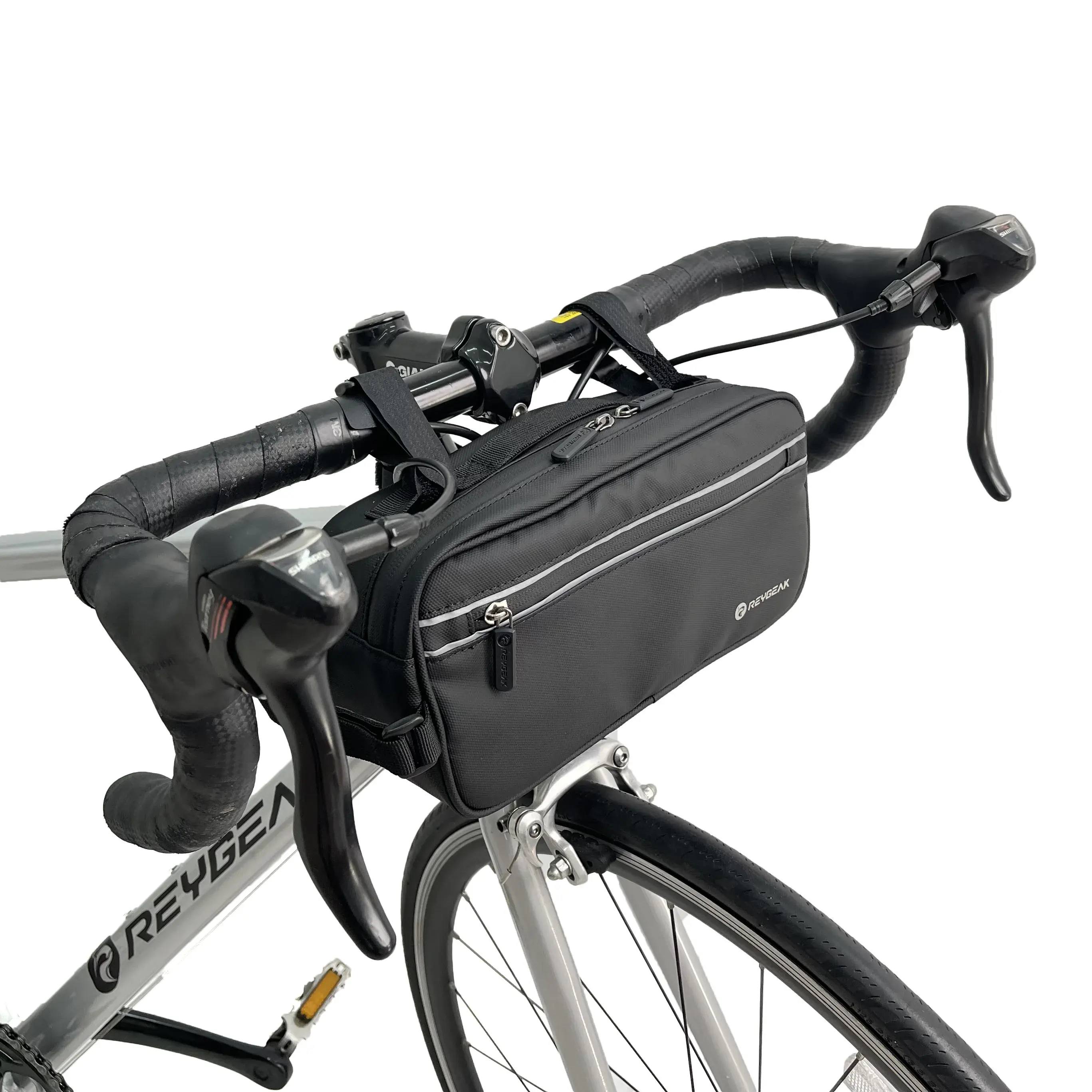 Сумка на руль велосипеда REYGEAK, многофункциональная Водонепроницаемая передняя сумка для горных велосипедов